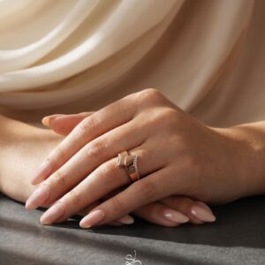 Bague Épure Silina, référence 100