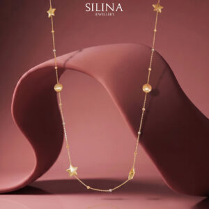 Collier Perles de lumière Silina, référence 106
