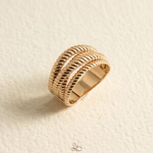 Bague Jeu de reliefs Silina, référence 116