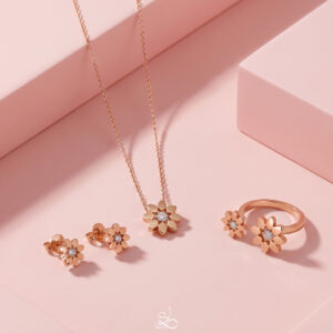 Parure Trio lumineux Silina, référence 117