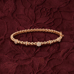 Bracelet Lumière sur velours Silina, référence 122