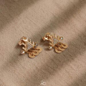 Boucles d’oreilles Fleur délicate Silina, référence 133