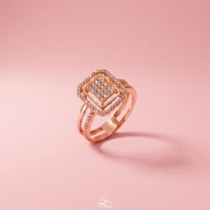 Bague Lumière rosée Silina, référence 140