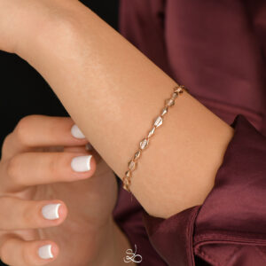 Bracelet Chaîne ornée Silina, référence 146
