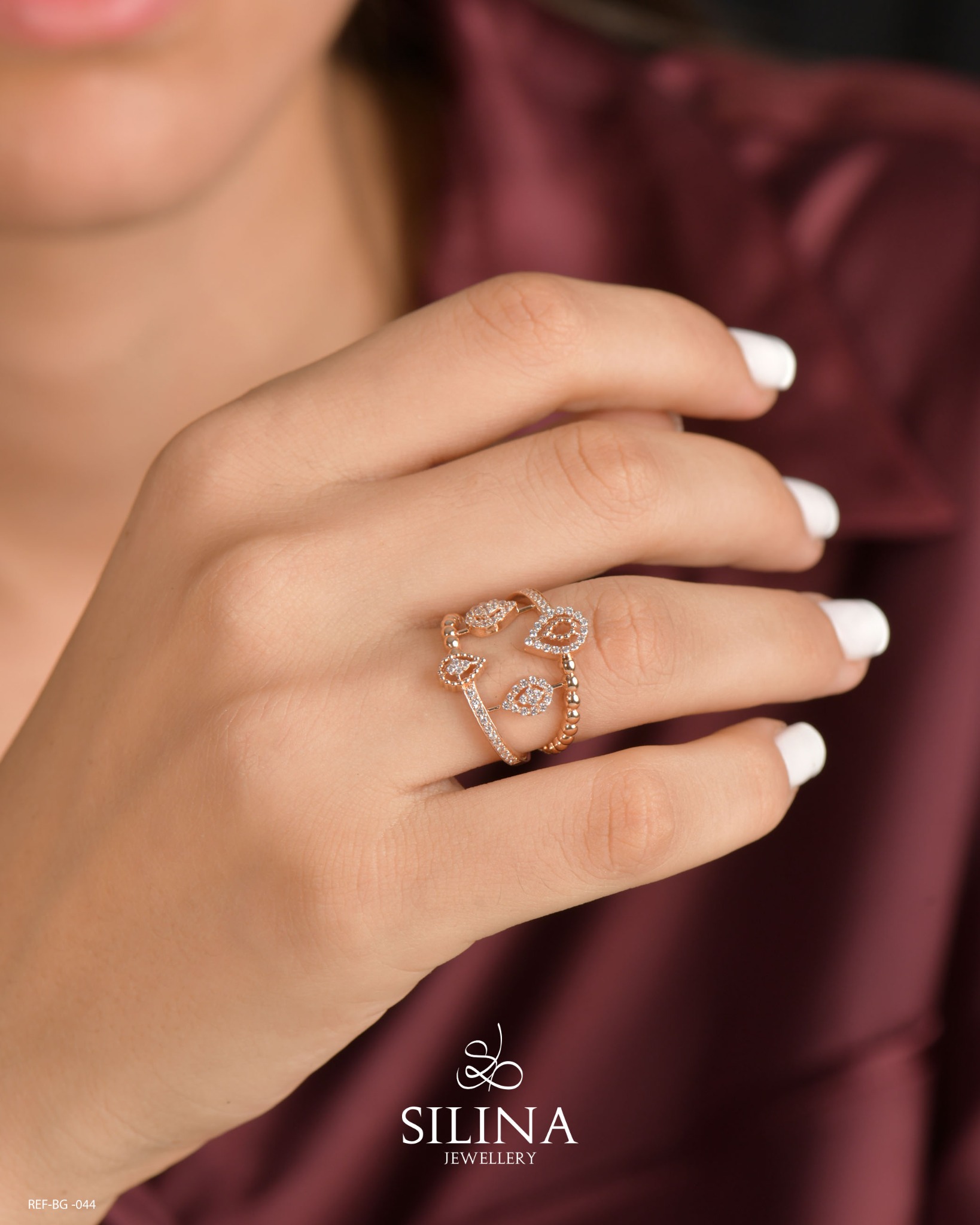 Bague Forme libre Silina, référence 153