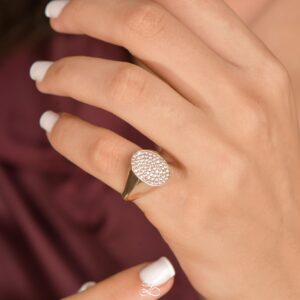 Bague Halo lumineux Silina, référence 159