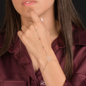 Chaîne & pendentif Étoile délicate Silina, référence 162